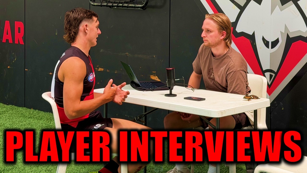 Archie Angus Angus Clarke + Archie Roberts INTERVIEWS - 2026 Media Day - YouTube
