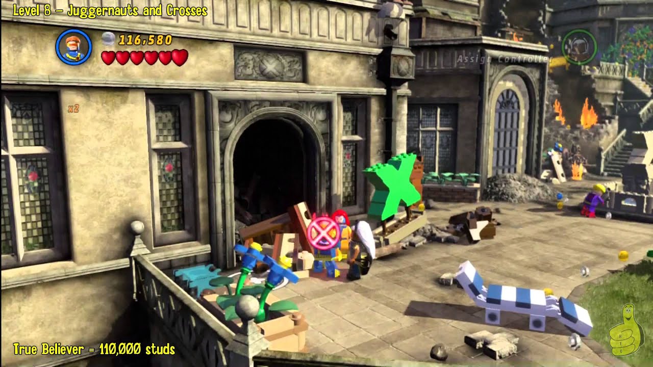 Lego Marvel Super Heroes Level 8 Juggernauts And Crosses Story Walkthrough Htg