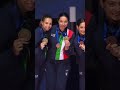 Riviviamo le emozioni dei nostri azzurri - Scherma Spada a squadre donne🥉 #italiateam