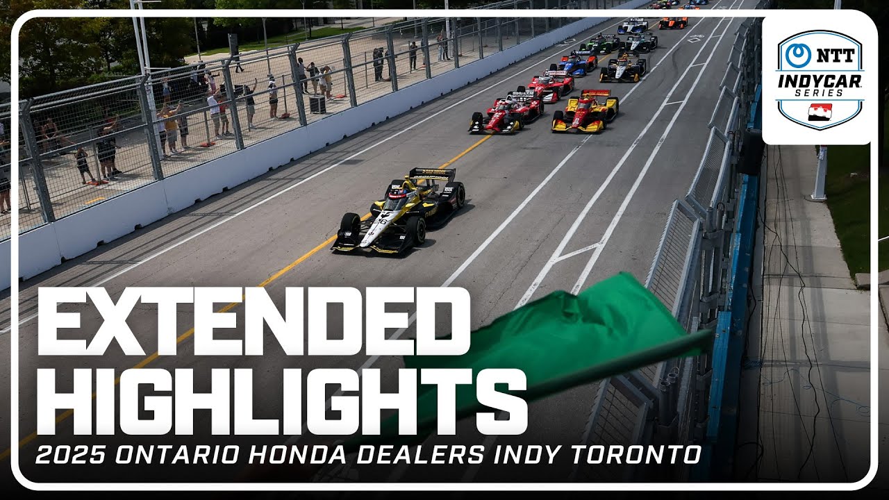 Extended Race Highlights | 2025 Ontario Honda Dealers Indy Toronto | INDYCAR SERIES
