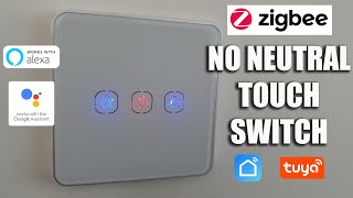 Zigbee No Neutral Touch Smart Switch from Zemismart Unboxing and Setup