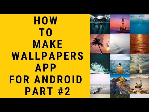 How To Make Android Wallpapers App In Android Studio Part 2(Urdu/Hindi)