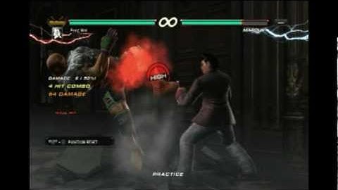 Tekken 6 Feng Wei Combo - Poison