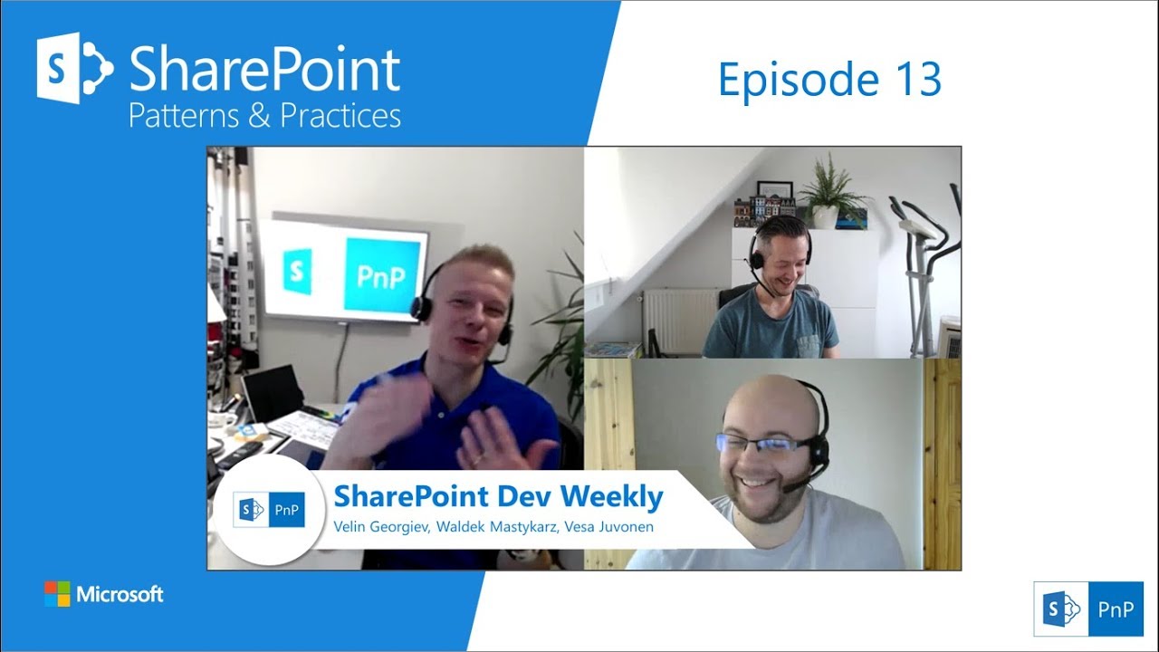 SharePoint Dev Weekly - Episode 13 - 13th of November 2018 - YouTube