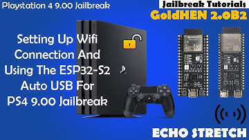 Setting Up Wifi Connection And Using The ESP32-S2 Auto USB For PS4 9.00 Jailbreak Part 2
