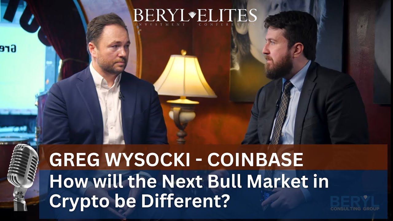 INTERVIEW 🎙️ Gregg Wysocki, Coinbase: How will the Next Bull Market in  Crypto be Different?