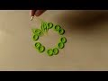 आसान सुंदर रांगोळी easy cute beautiful rangoli design By Bucketful Creation