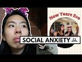 NYC VLOG: Getting social anxiety on NYE, body insecurities, Tesla guy😍, Bowie&#39;s NYE resolutions
