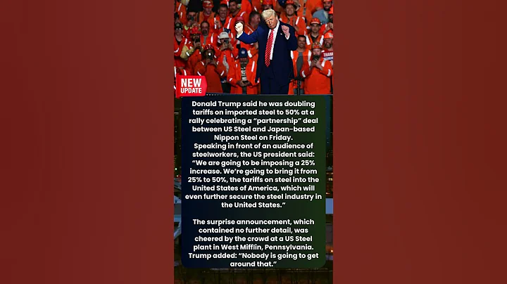 Surprise doubling of steel tariffs risks global market turmoil – again