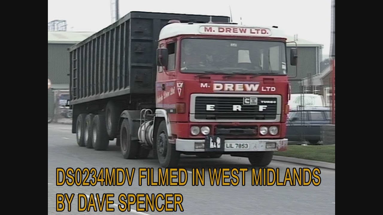 DS0234MDV WEST MIDS TRUCKS March 1996 by Dave Spencer