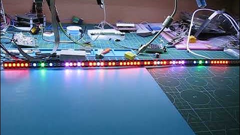 Real-time music visualization. (prototype 1D visualization, testing)