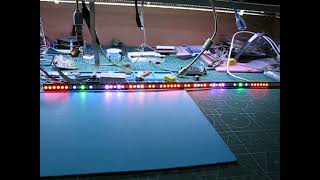 Real-time music visualization. (prototype 1D visualization, testing)
