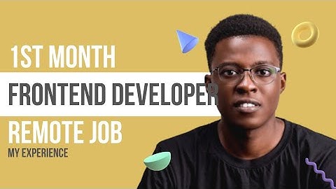 First Month Working as Remote Frontend Developer
