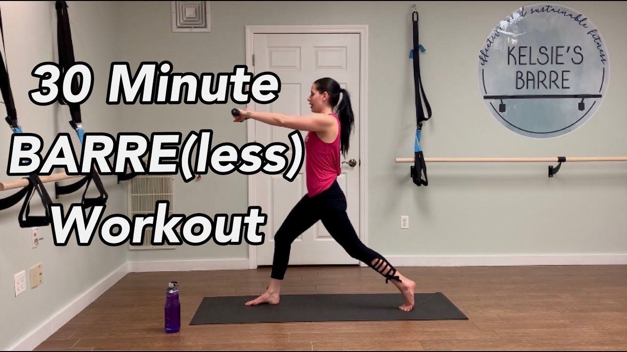  Barre less workout for Women