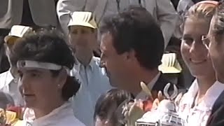 Monica Seles vs Arantxa Sanchez-Vicario 1992 Barcelona Final Highlights