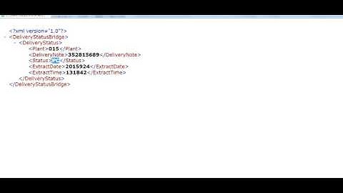 SAP IDOC XML   WMS responses RE PC PK GI