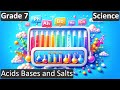 Acids bases and salts  class 7  science cbse  icse  free tutorial