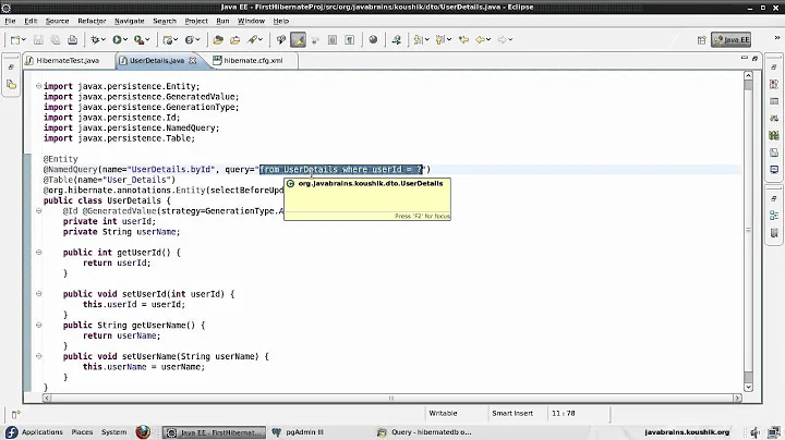 Hibernate Tutorial 28 - Named Queries