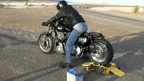 Twin BSA Ron Mattson Owner/Rider