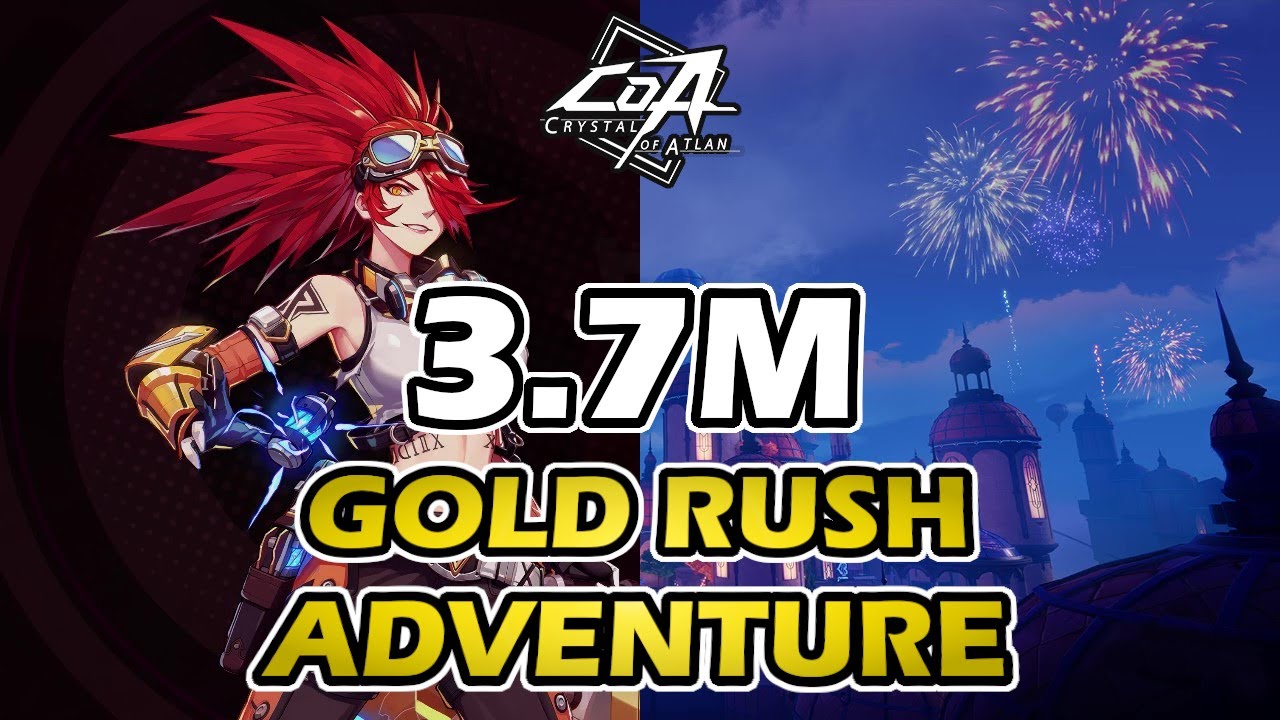 3.7M Gold Rush Adventure with Gunner - Crystal of Atlan - YouTube