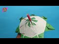 Origami umbrella   how to make a paper umbrella  designed by isum hacks