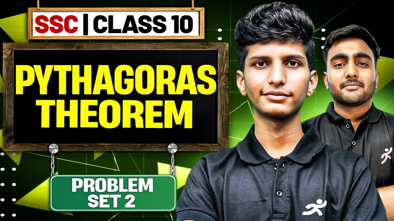 Geometry Chapter 2 - Pythagoras Theorem Problem Set | Class 10th Maths ...