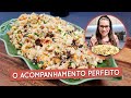 Couscous marroquino com legumes e nozes, delicioso e rapido