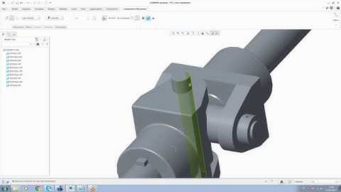 ANNA UNIVERSITY PRACTICAL EXAM (UNIVERSAL COUPLING ASSEMBLY) in CREO 3