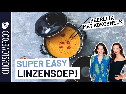 LINZENSOEP MET KOKOSMELK | CHICKSLOVEFOOD