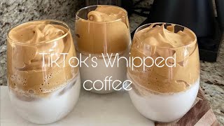 I Made the TikTok Whipped Coffee