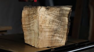 Woodturning - Another Firewood Block Transformation!