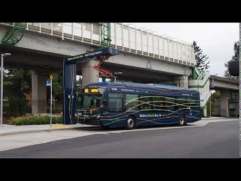 Novabus LFSe Fast Charging Station