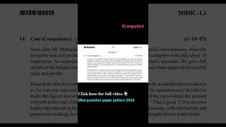 KSOU MBA Case Study Writing Explained in Kannada 2026 | How to Write Case Study Answers | Exam Tips