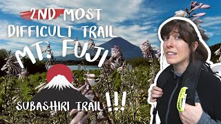 Hiking Mt. Fuji on Hard Mode ll Subashiri Trail