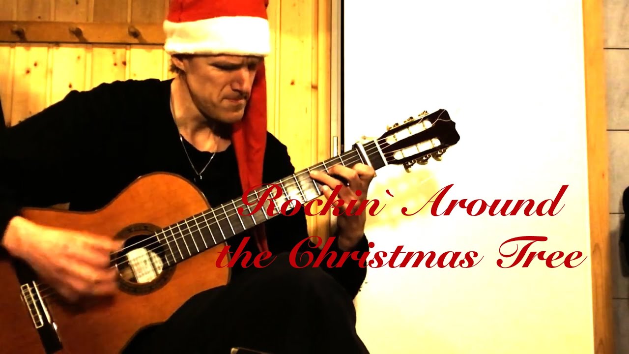 Rockin' Around the Christmas Tree, guitar cover YouTube
