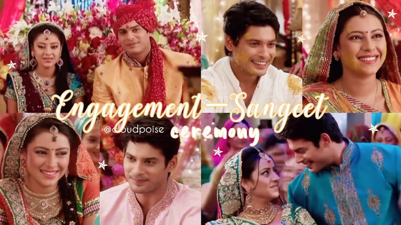 Anandi Shiv Engagement — sangeet ceremony𐙚 | Balika Vadhu 