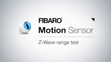 Motion Sensor Z-Wave Range test