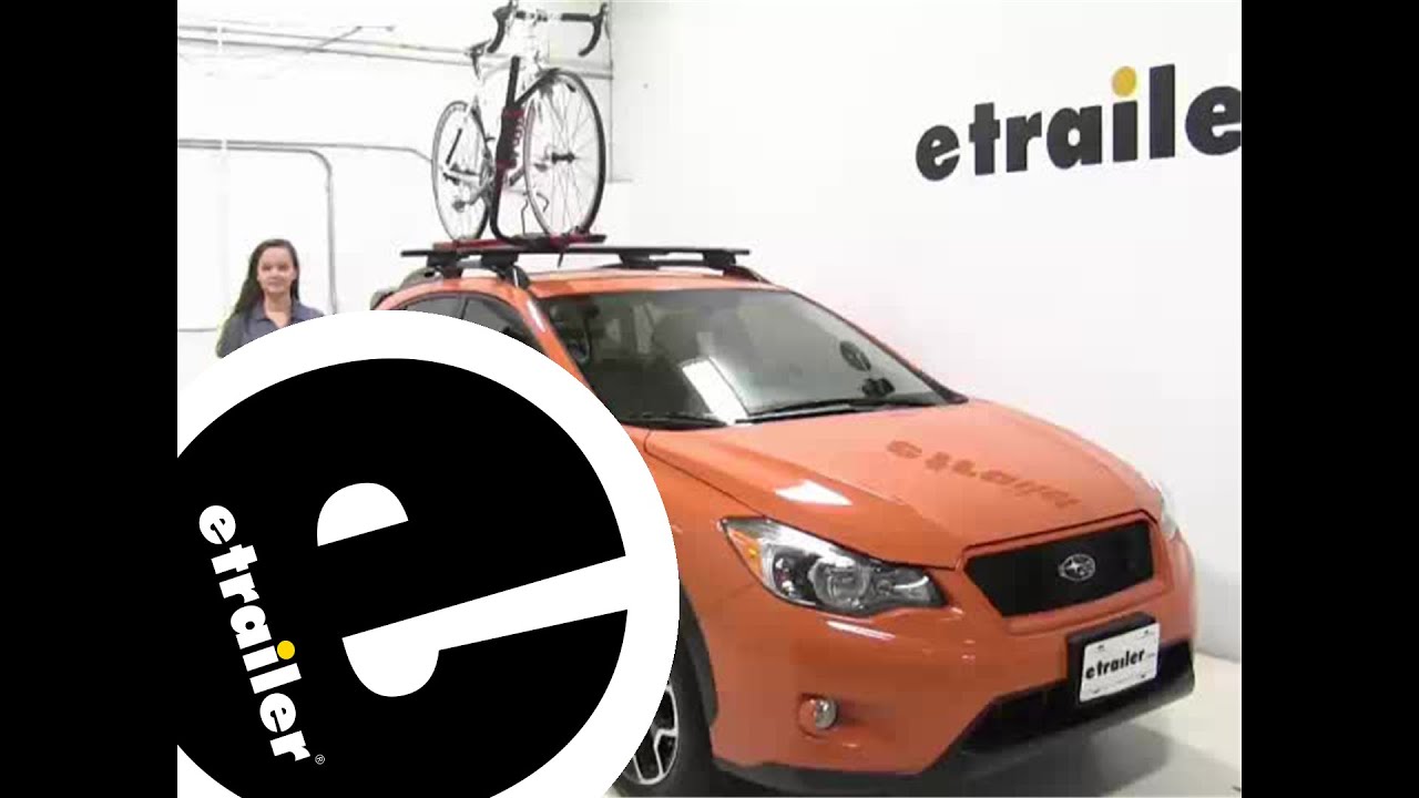 subaru crosstrek bike rack roof