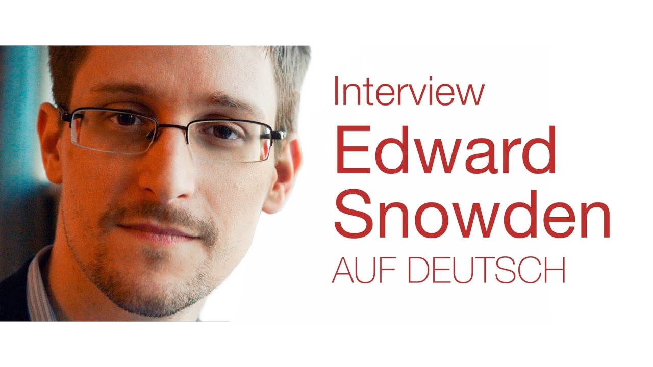 Edward Snowden Interview - Der Tiefe Staat & wie Einzelpersonen etwas verändern können