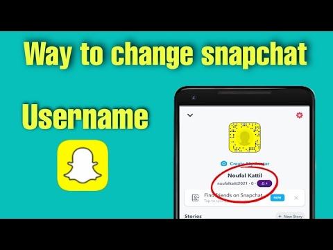 How to change snapchat username 2021