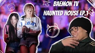 Funny First Episode of BAEMON TV - HAUNTED HOUSE EP.01 | REACTION