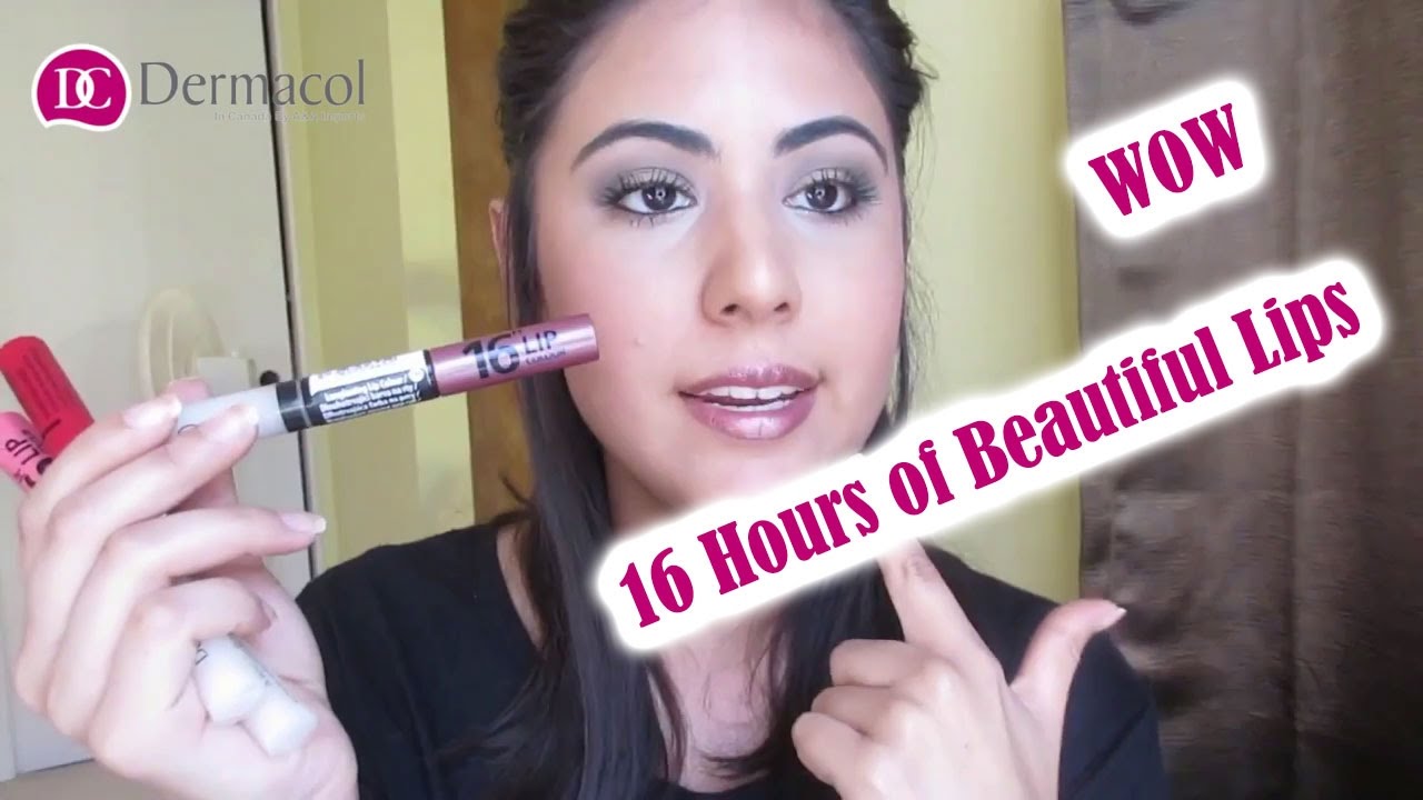 Los Angeles Beauty Queen Raves about Dermacol 16H Long-Lasting Lip Colour