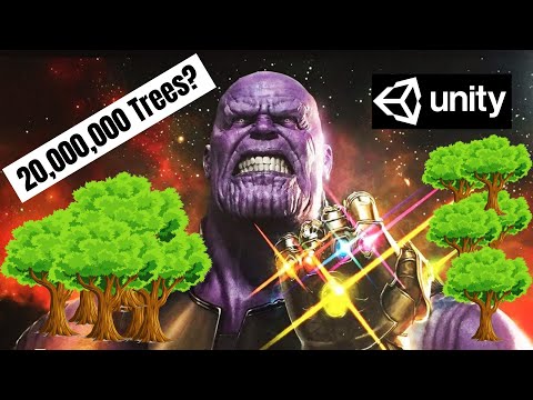 Thanos Planting 20,000,000 Trees #TeamTress?