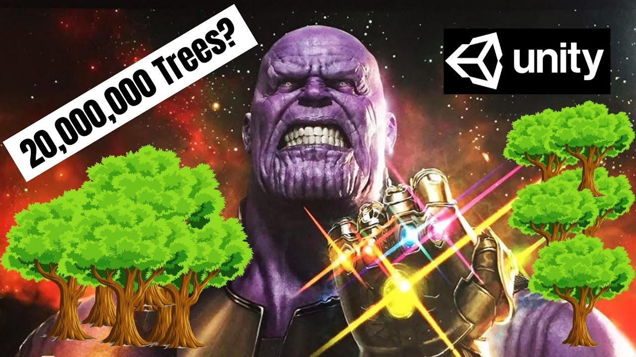 Thanos Planting 20,000,000 Trees TeamTress? YouTube