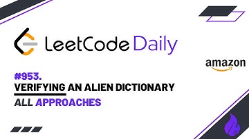 LeetCode Daily 2nd February 2023 | #953. Verifying an Alien Dictionary | C++ | Code Blaze