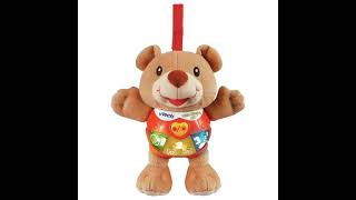 2007 Vtech Happy Lights Bear, Uk Version, All Audio Content Direct Audio