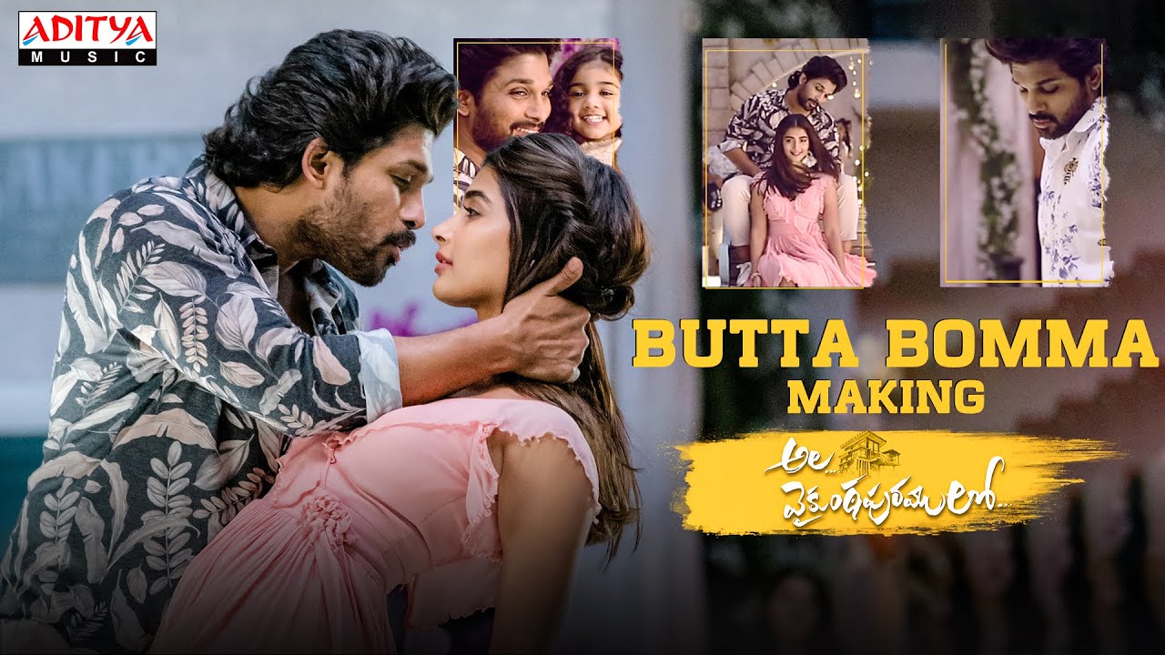 Butta Bomma Song Making | Ala Vaikunthapurramuloo | Allu Arjun ...