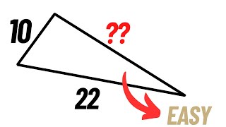 What is the length of the missing side | Easy Maths Puzzle
