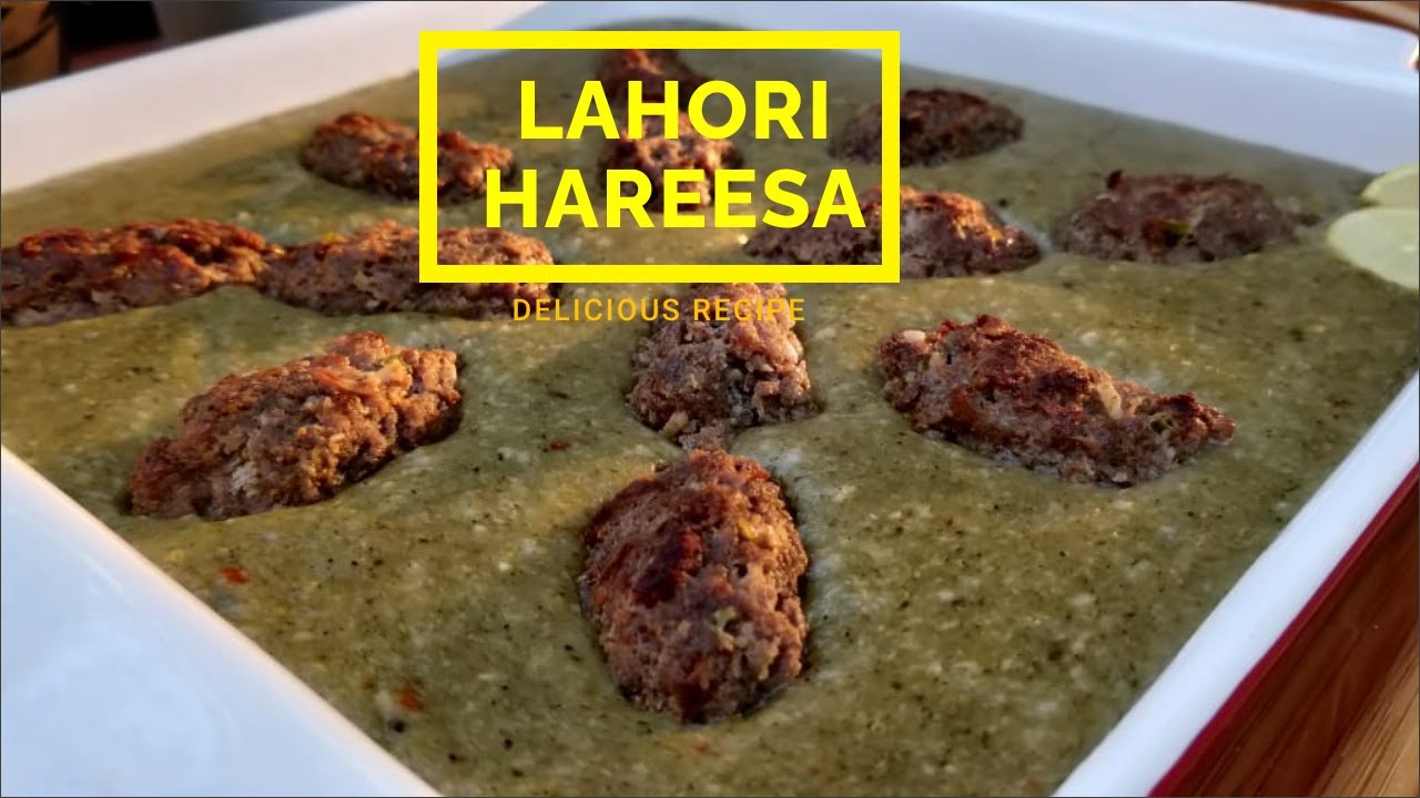 Lahori Hareesa Recipe - How to make Harissa at home - Harissa Banane Ka Tarika - Winter Recipes | Cooking with Asifa