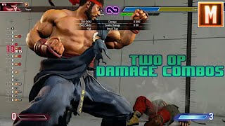 Street Fighter 6 Modern Ryu OP damage combos